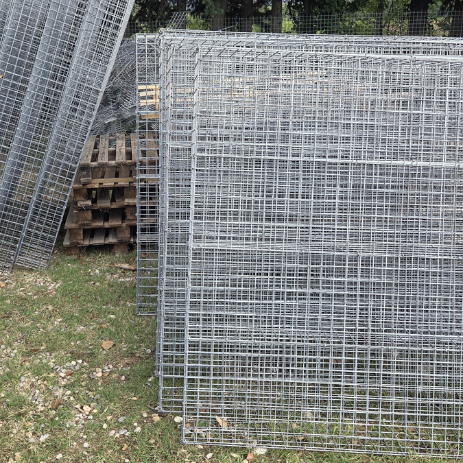 Cages à gabions