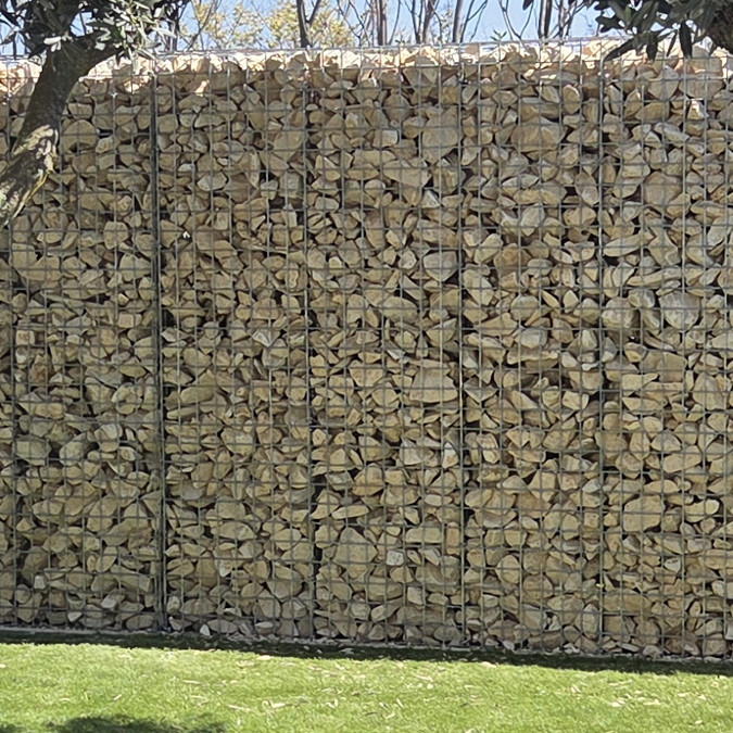 Pierre à gabion beige